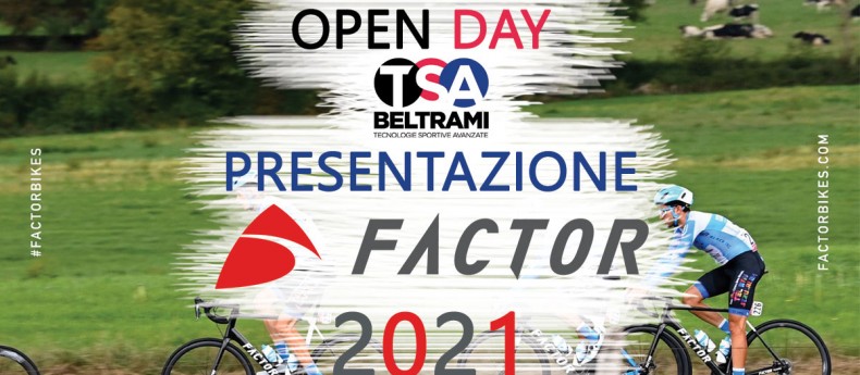 Open day - Presentazione Factor Bikes 2021