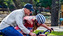 Primo raduno del team ClifBar con Richard Bryne della Speedplay