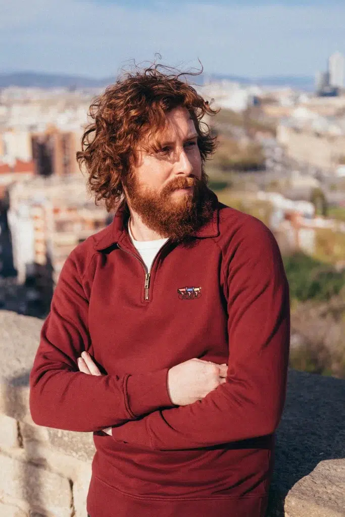 waaier burgundy